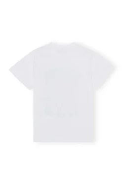 Sale GANNI Relaxed Fun Bunny T-Shirt Bright White