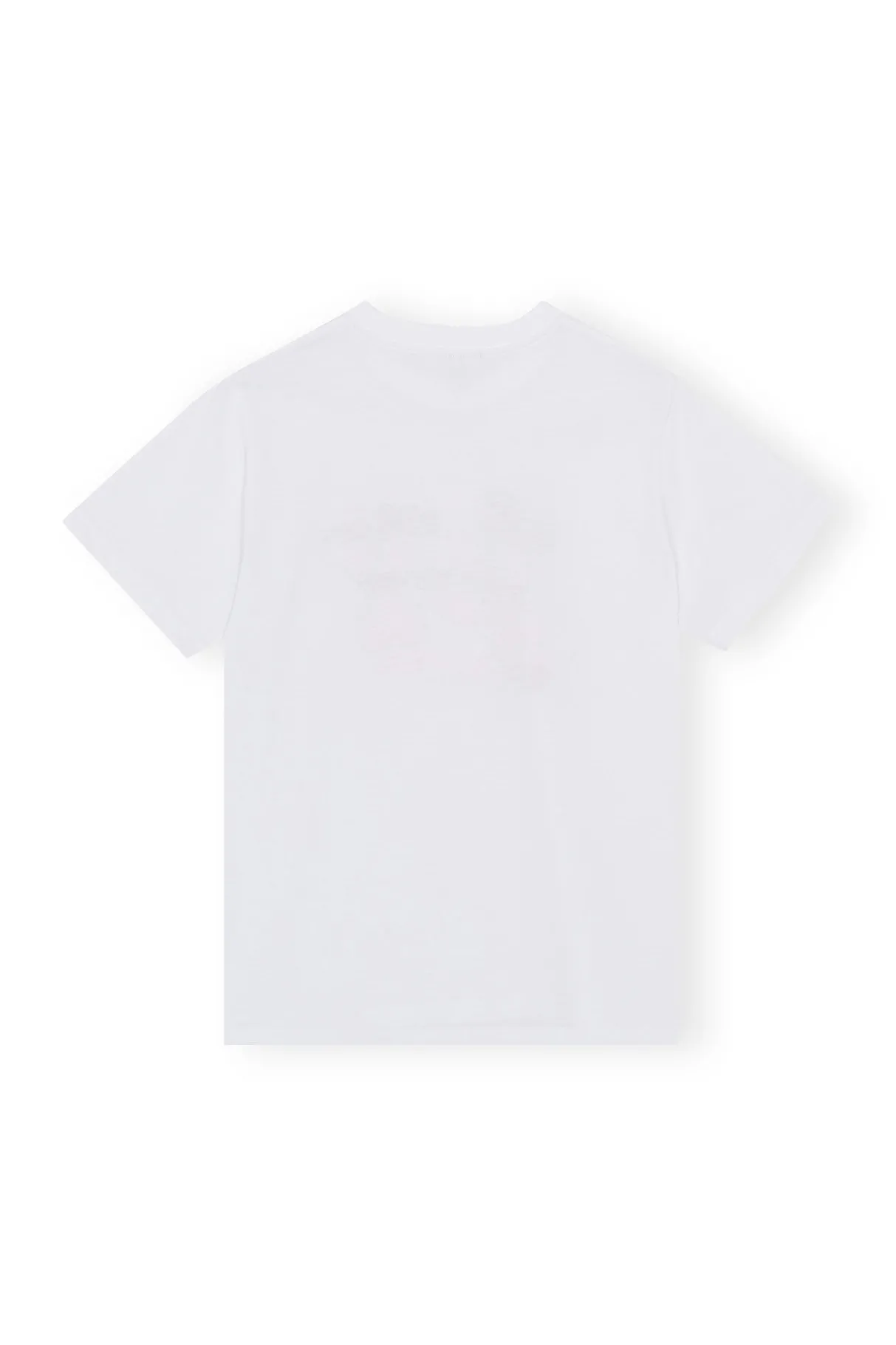 Shop GANNI Relaxed Joy T-Shirt Bright White