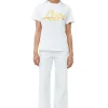 Best Sale GANNI Relaxed Love T-Shirt Bright White