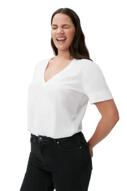 Fashion GANNI Rigid Denim Betzy Cropped Washed Black/Black