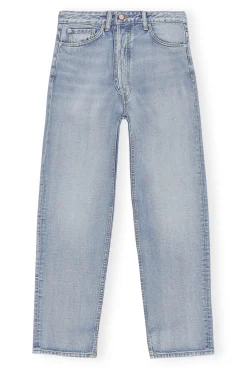 Sale GANNI Rigid Denim Figni Light Blue Vintage