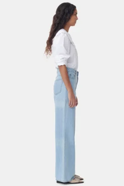Online GANNI Rigid Denim Rigid Denim Magny Light Blue Stone