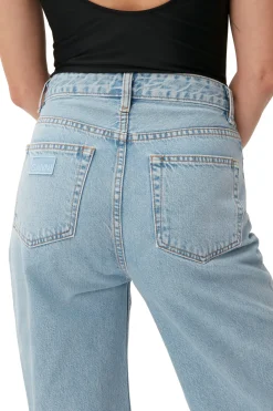 Online GANNI Rigid Denim Rigid Denim Magny Light Blue Stone