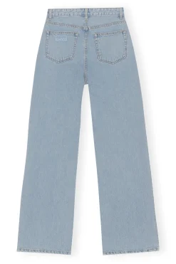 Online GANNI Rigid Denim Rigid Denim Magny Light Blue Stone