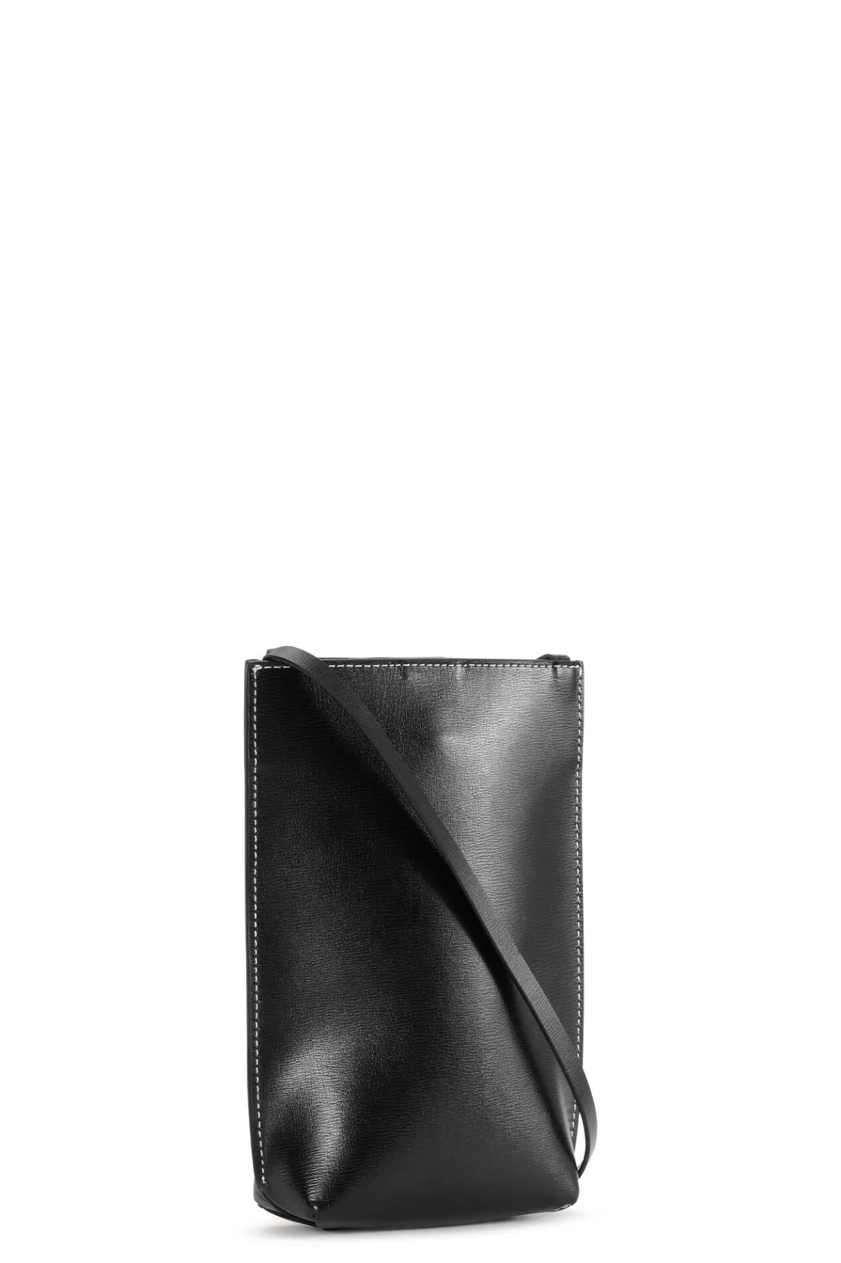 Discount GANNI Small Banner Crossbody Bag Black