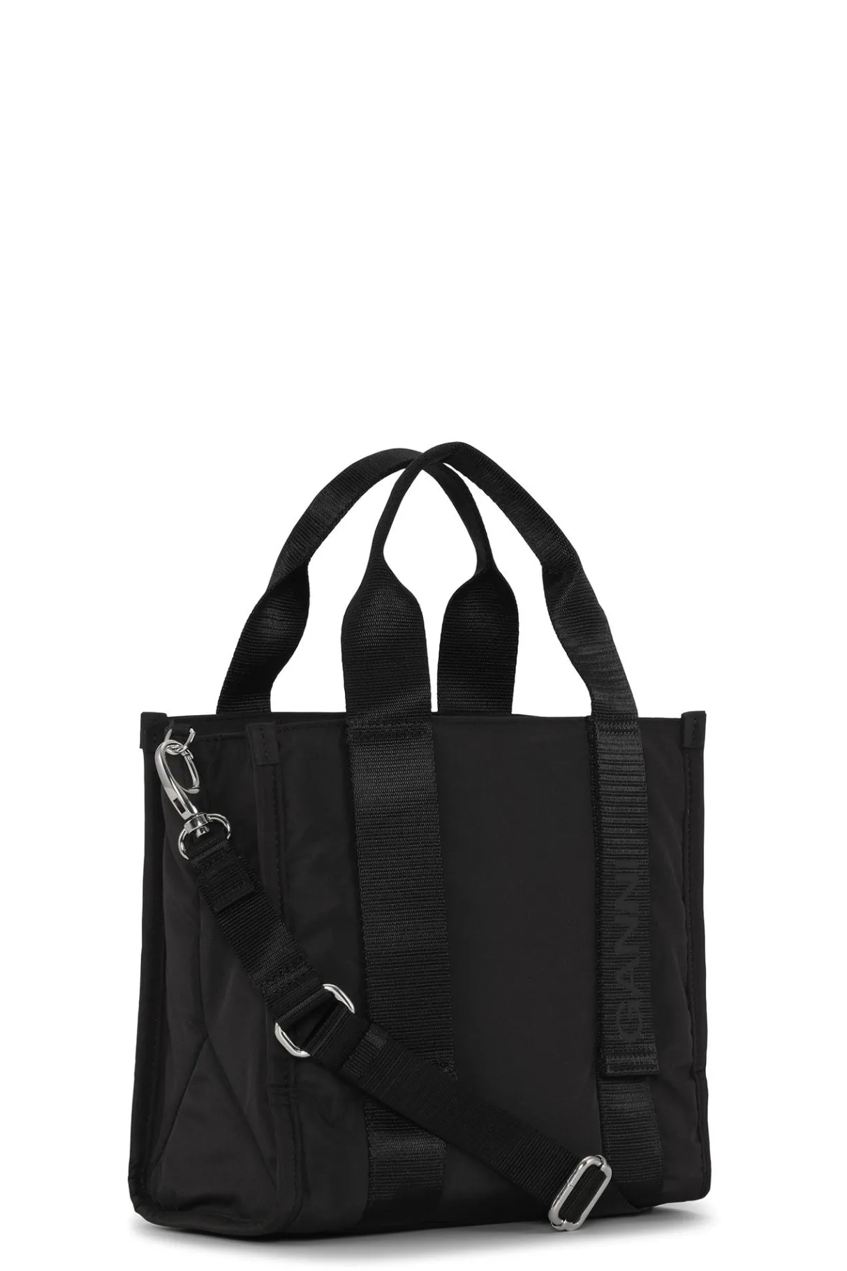 Clearance GANNI Small Tech Tote Black