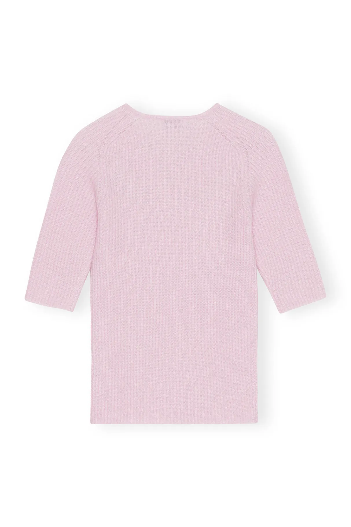 Outlet GANNI Soft Wool Cut Out Top Pink Tulle