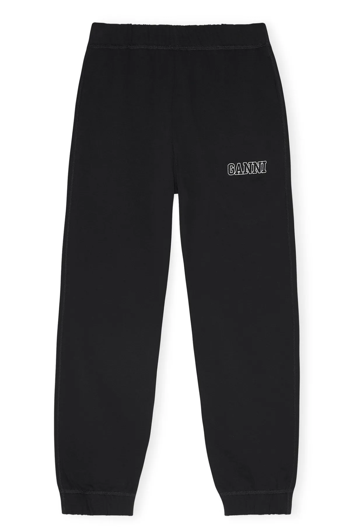 Outlet GANNI Software Isoli Elasticated Pants Black