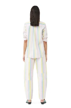 Cheap GANNI Stripe Stary Jeans Multicolour