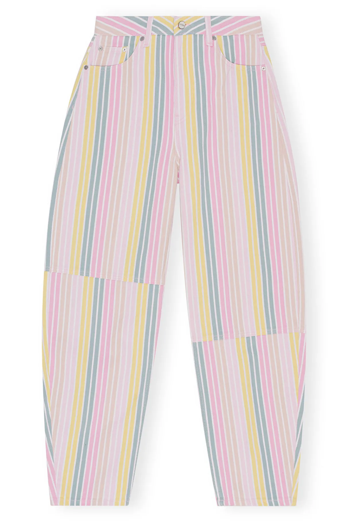 Cheap GANNI Stripe Stary Jeans Multicolour