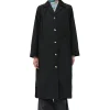 Cheap GANNI Summer Tech Coat Black