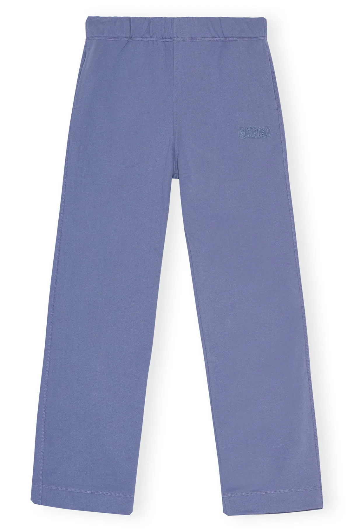 Discount GANNI Sweatpants Gray Blue