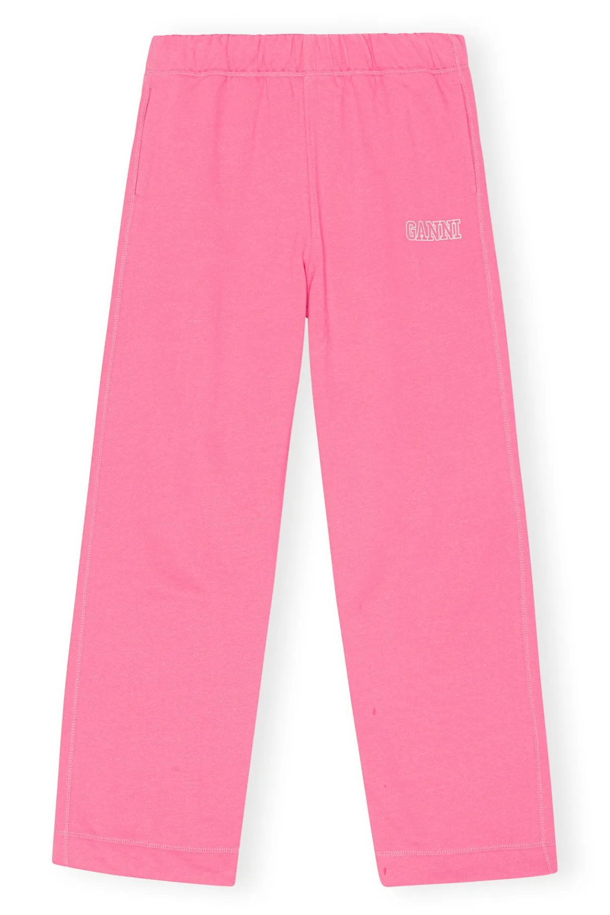 Shop GANNI Sweatpants Sugar Plum