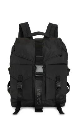 Sale GANNI Tech Backpack Black