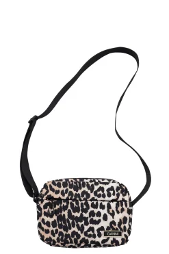 Store GANNI Tech Festival Bag Leopard