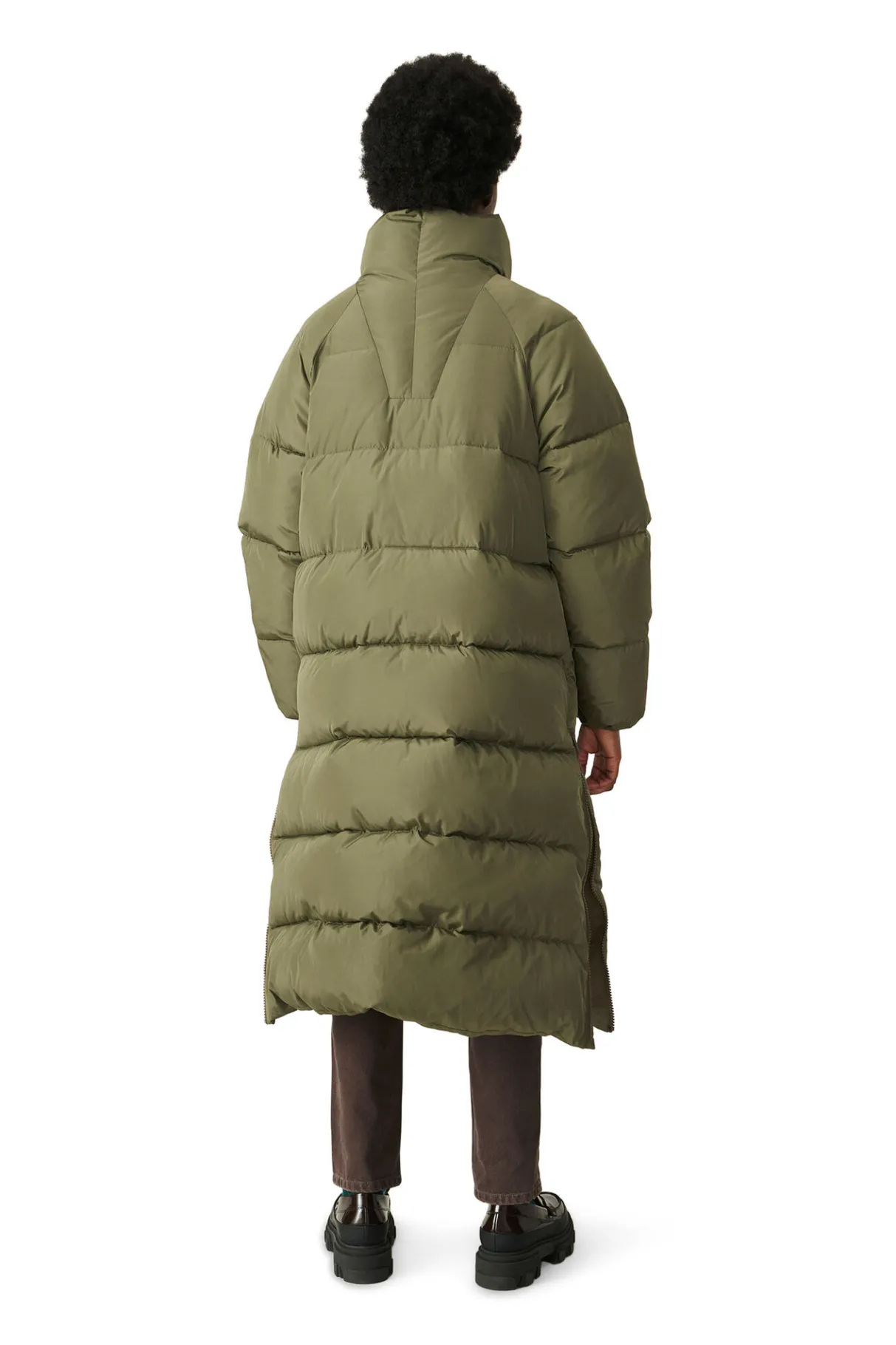 Flash Sale GANNI Tech Puffer Oversized Puffer Coat Kalamata