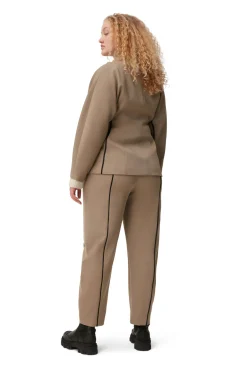 Cheap GANNI Twill Blazer Petrified Oak
