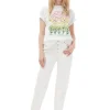 Cheap GANNI White Lovy Jeans Bright White