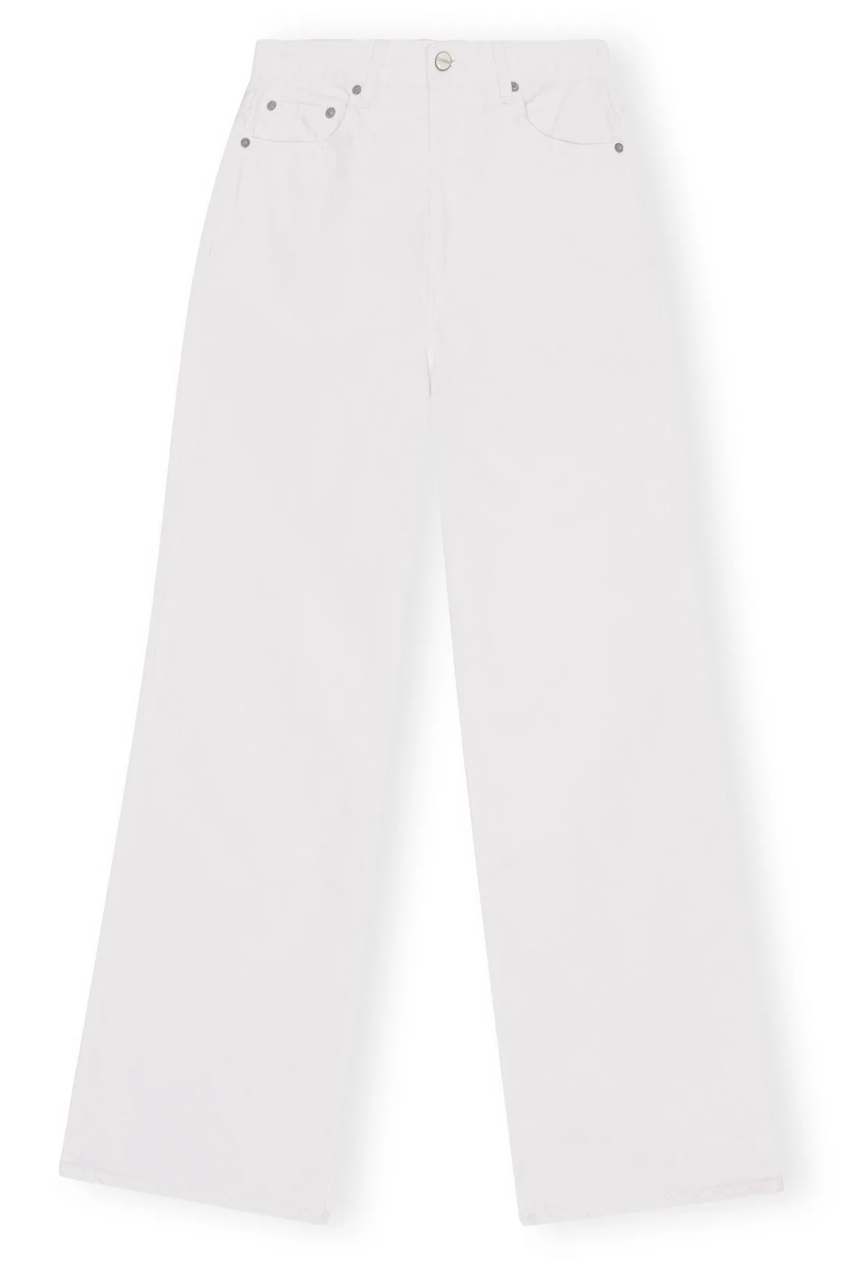 Best Sale GANNI White Magny Jeans Bright White