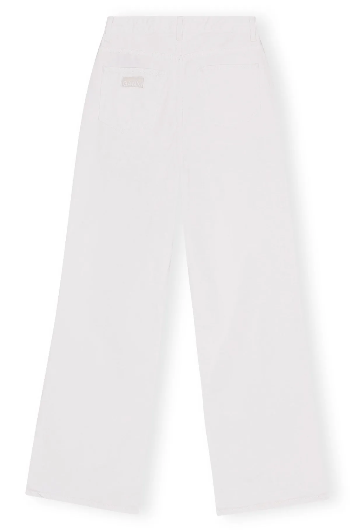 Best Sale GANNI White Magny Jeans Bright White