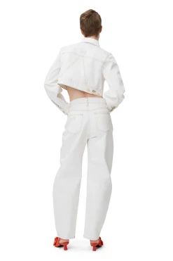 Best GANNI White Stary Jeans Bright White
